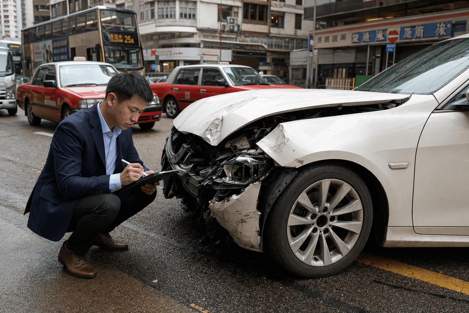 交通意外車輛損毀評估